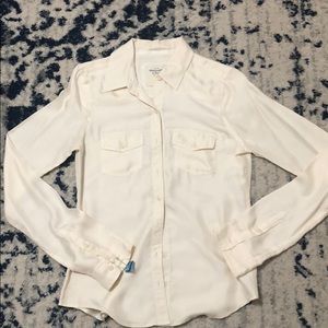 Abercrombie and Fitch silk button down